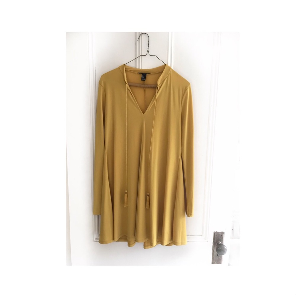 Forever 21 Long-sleeve Dress